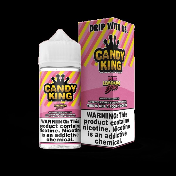 Candy King Pink Lemonade Strips 100ml Vape Juice