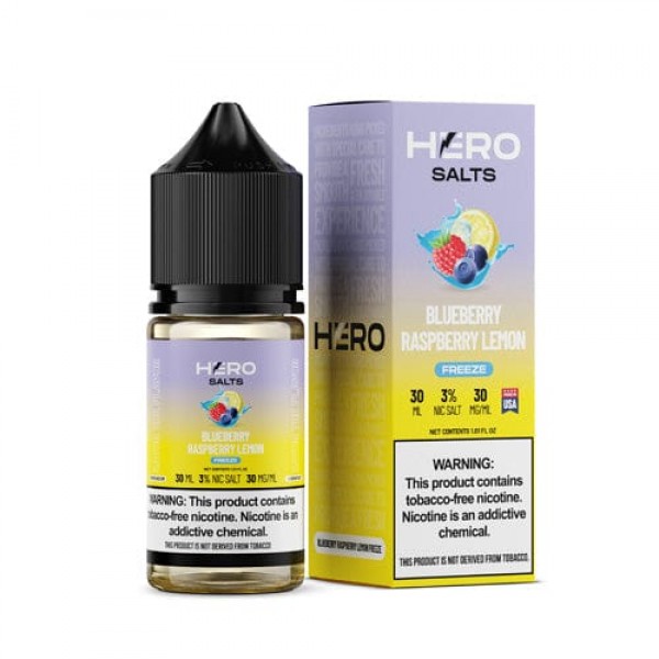 HERO Blueberry Raspberry Lemon Freeze 30ml TF Nic Salt Vape Juice