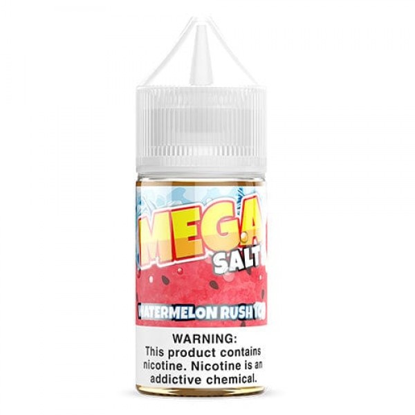 Mega E-Liquids Watermelon Rush Ice 30ml Nic Salt Vape Juice