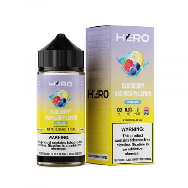 HERO Blueberry Raspberry Lemon Freeze 100ml TF Vape Juice