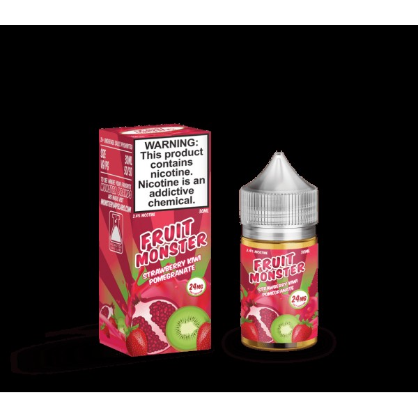 Fruit Monster Salts Strawberry Kiwi Pomegranate 30ml Nic Salt Vape Juice