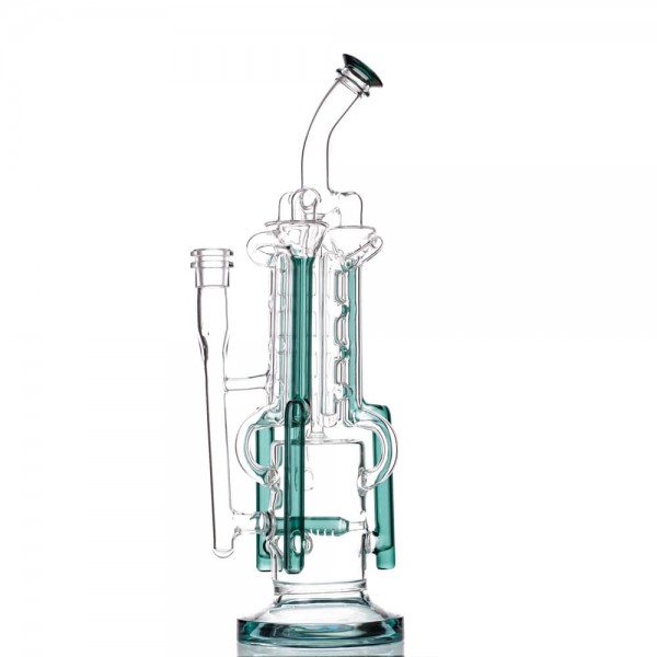 14" Mega Scientific Inline to Recycler Bong