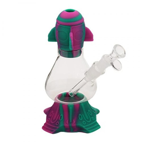 Rocket Silicone Beaker Bong