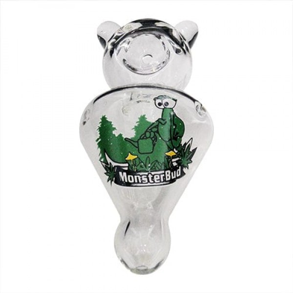 MonsterBud Glass Hand Pipe + Large Chamber