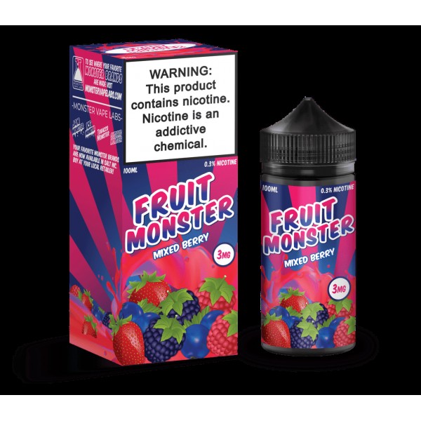 Fruit Monster Mixed Berry 100ml Vape Juice