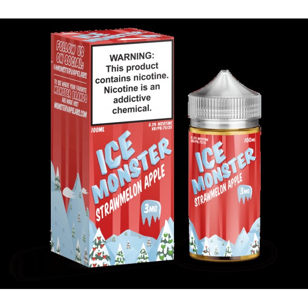 Ice Monster Strawmelon Apple 100ml Vape Juice