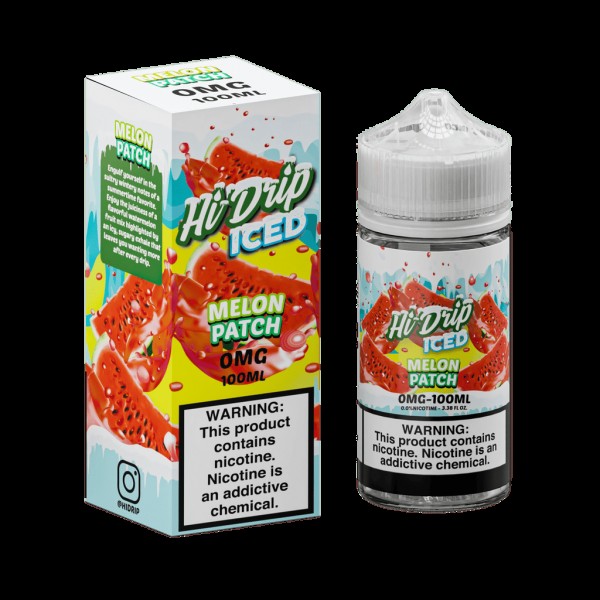 Hi-Drip Iced Melon Patch 100ml Vape Juice