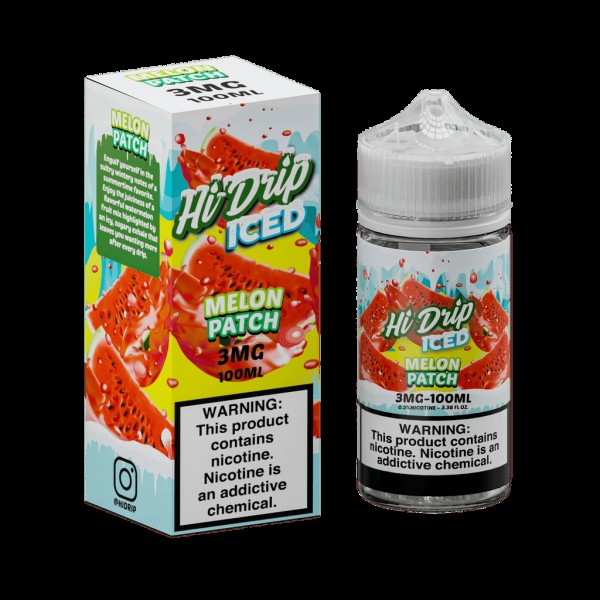 Hi-Drip Iced Melon Patch 100ml Vape Juice