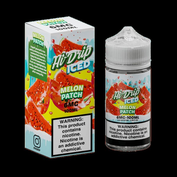 Hi-Drip Iced Melon Patch 100ml Vape Juice