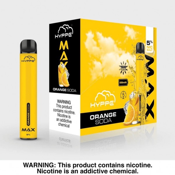 Hyppe Max Disposable Vape (5%, 1500 Puffs)