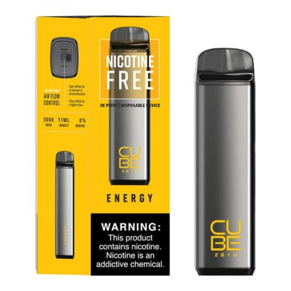 Vaportech Cube Zero 0mg Disposable Vape (0%, 3000 Puffs)