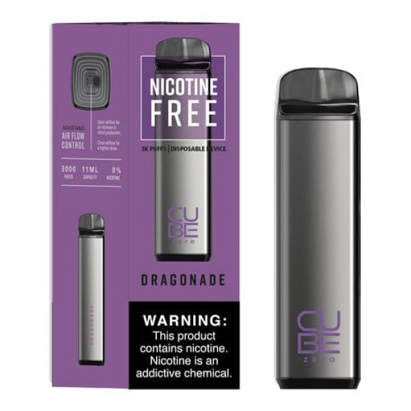 Vaportech Cube Zero 0mg Disposable Vape (0%, 3000 Puffs)