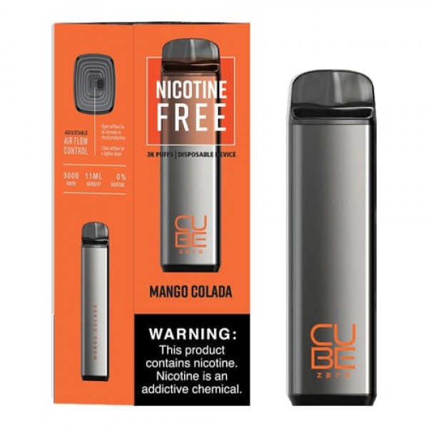 Vaportech Cube Zero 0mg Disposable Vape (0%, 3000 Puffs)