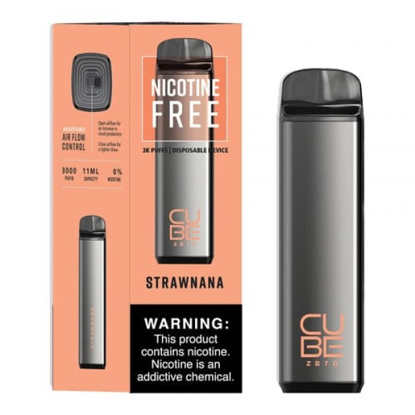 Vaportech Cube Zero 0mg Disposable Vape (0%, 3000 Puffs)