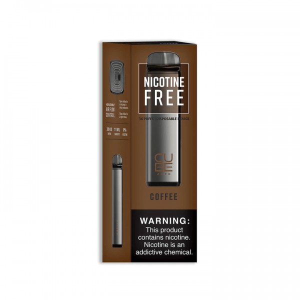 Vaportech Cube Zero 0mg Disposable Vape (0%, 3000 Puffs)