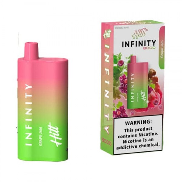 Hitt Infinite 8000 Disposable Vape (5%, 8000 Puffs)