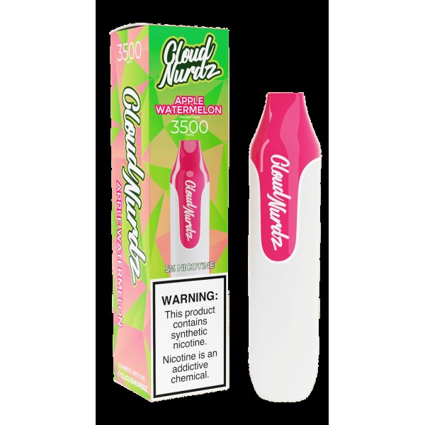 Cloud Nurdz 3500 Disposable Vape (2.5% / 5%, 3500 Puffs)