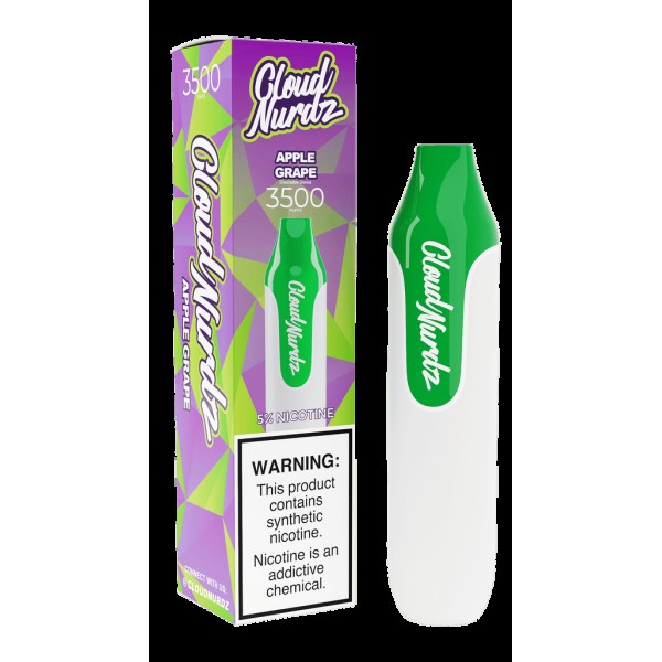 Cloud Nurdz 3500 Disposable Vape (2.5% / 5%, 3500 Puffs)