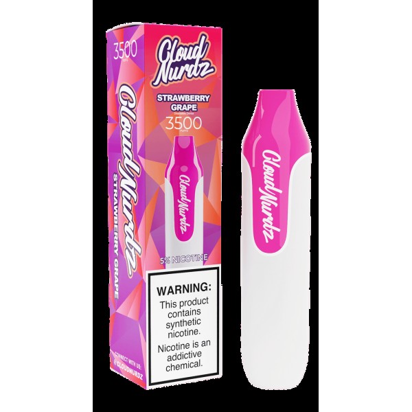 Cloud Nurdz 3500 Disposable Vape (2.5% / 5%, 3500 Puffs)