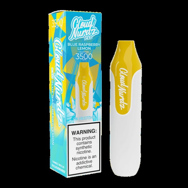 Cloud Nurdz 3500 Disposable Vape (2.5% / 5%, 3500 Puffs)