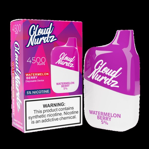 Cloud Nurdz 4500 Disposable Vape (0%, 4500 Puffs)