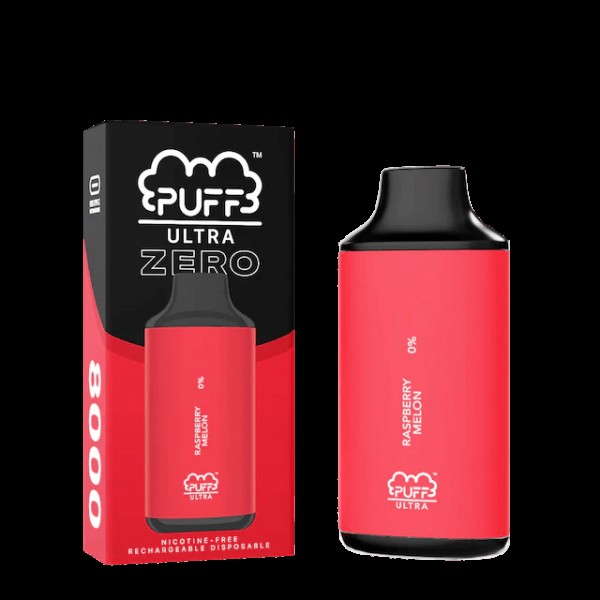 Puff Bar Ultra Zero 8000 Disposable Vape (0%, 8800 Puffs)