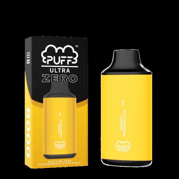 Puff Bar Ultra Zero 8000 Disposable Vape (0%, 8800 Puffs)