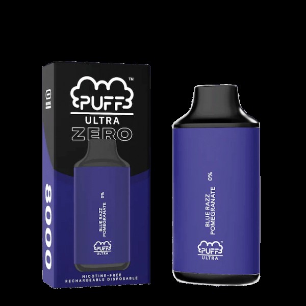 Puff Bar Ultra Zero 8000 Disposable Vape (0%, 8800 Puffs)