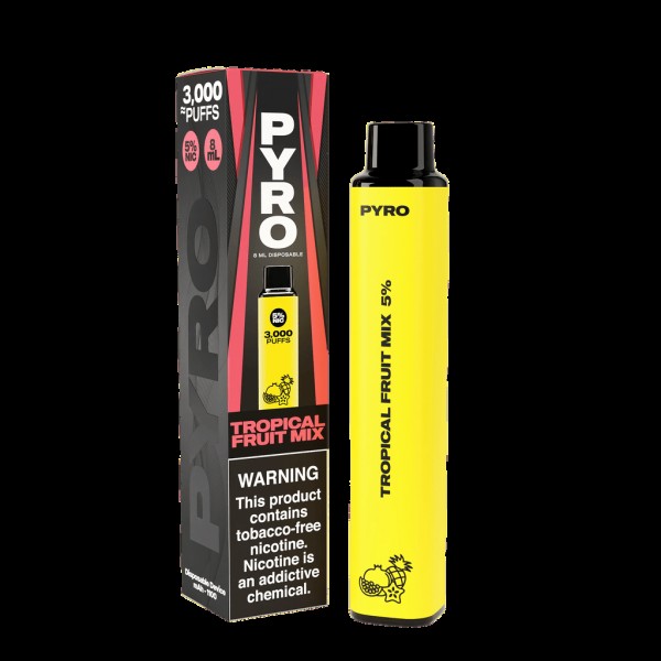 PYRO 3000 Disposable Vape (5%, 3000 Puffs)