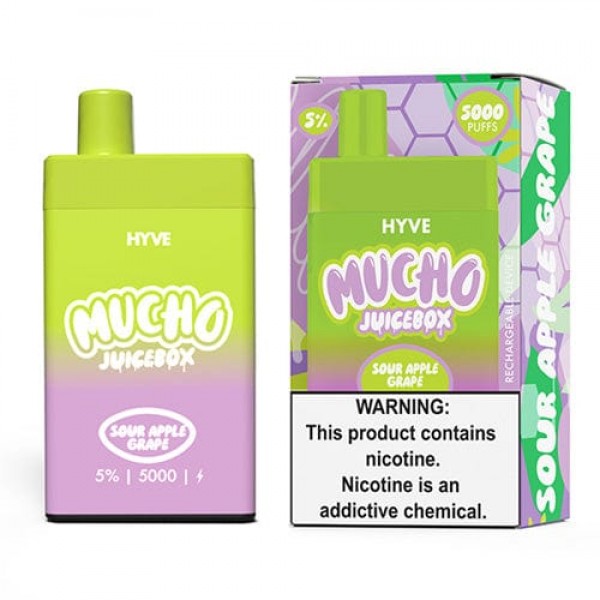 HYVE x Mucho Juicebox Disposable Vape (5%, 5000 Puffs)