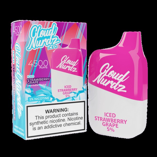 Cloud Nurdz 4500 Disposable Vape (5%, 4500 Puffs)