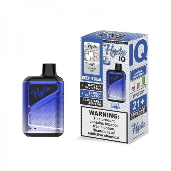 Hyde IQ Recharge Disposable Vape (5%, 5000 Puffs)