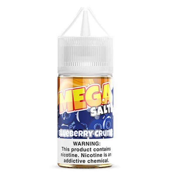 Mega E-Liquids Blueberry Crumb 30ml Nic Salt Vape Juice