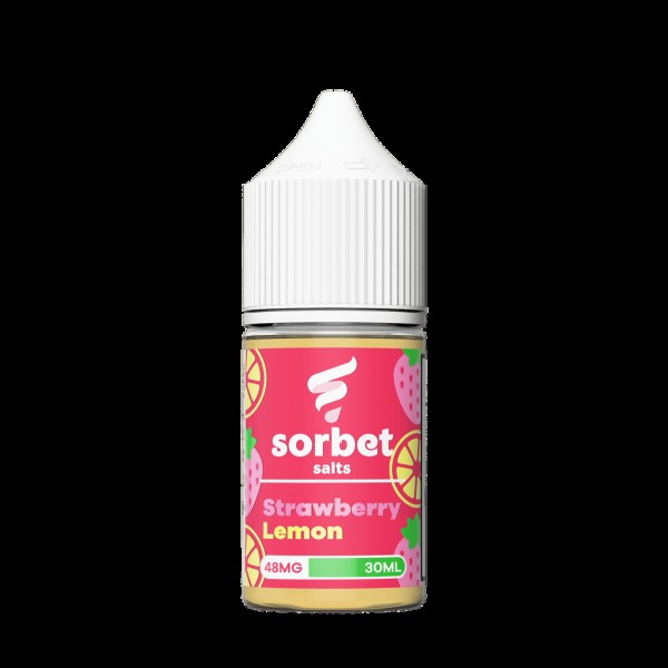 Sorbet Strawberry Lemon 30ml Nic Salt Vape Juice