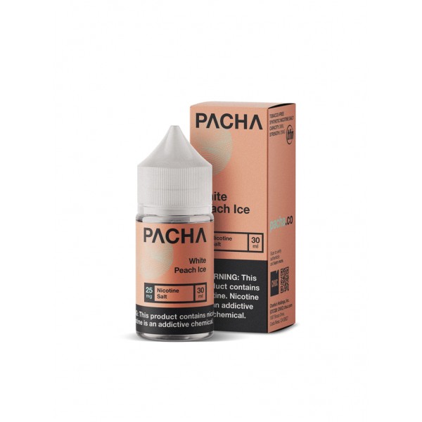 Pacha Syn White Peach Ice 30ml TFN Nic Salt Vape Juice