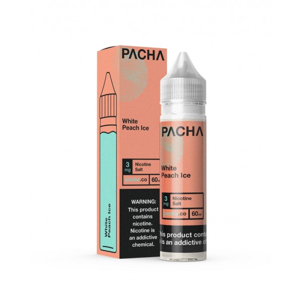 Pacha White Peach Ice 60ml TFN Vape Juice