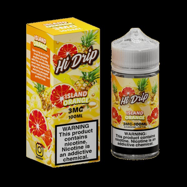 Hi-Drip Island Orange 100ml Vape Juice