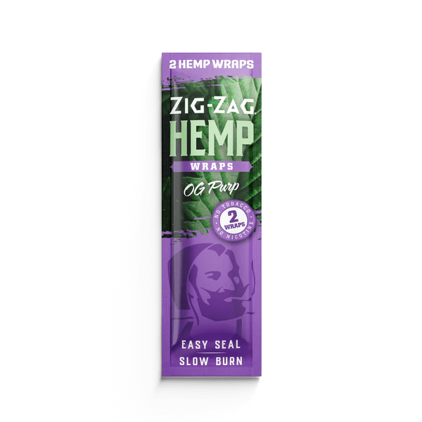 Zig-Zag Hemp Wraps (2x Pack)