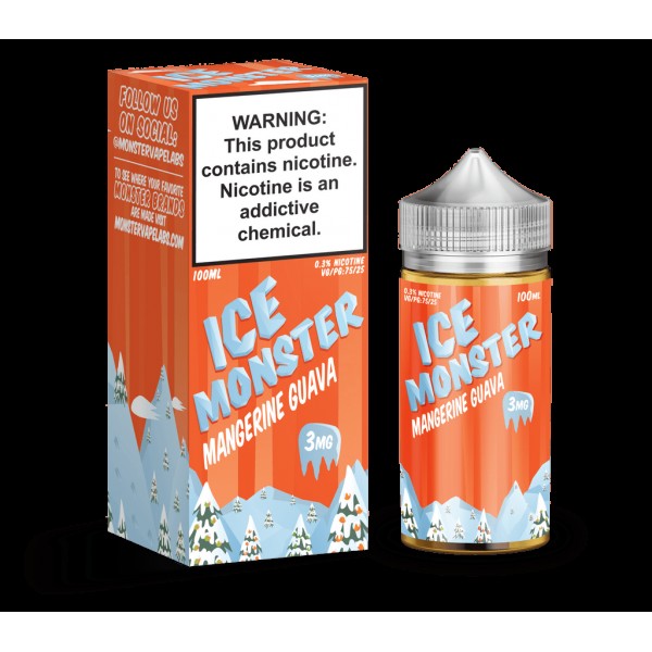 ICE Monster Mangerine Guava 100ml Vape Juice