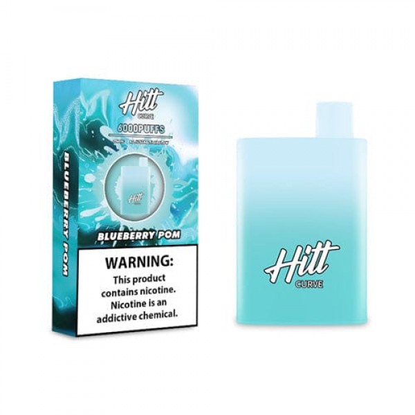 Hitt Curve Disposable Vape (5%, 6000 Puffs)