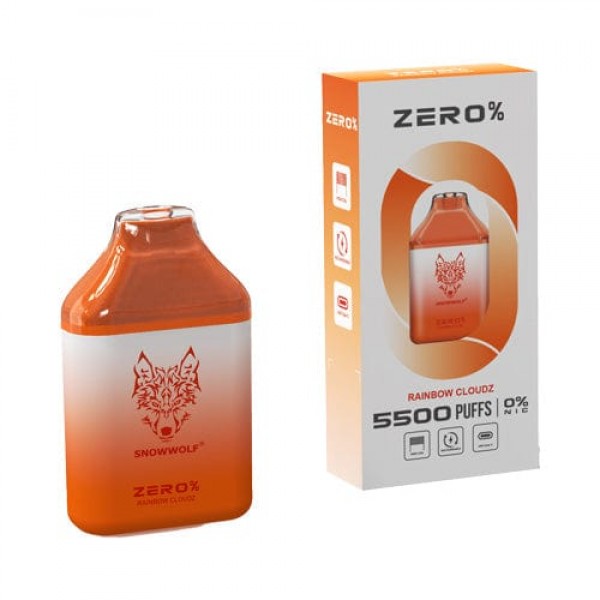 Snowwolf ZERO Disposable Vape (0%, 5500 Puffs)