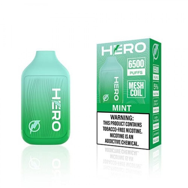 Hero 6500 Disposable Vape (5%, 6500 Puffs)