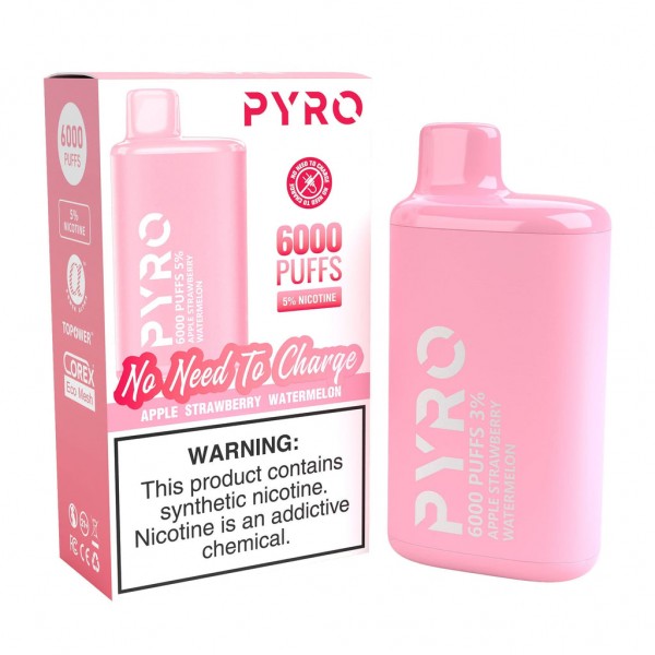 Pyro Tech 6000 Disposable Vape (5%, 6000 Puffs)