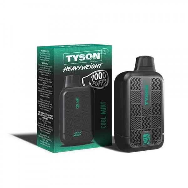 Tyson 2.0 Heavyweight Disposable Vape (5%, 7000 Puffs)